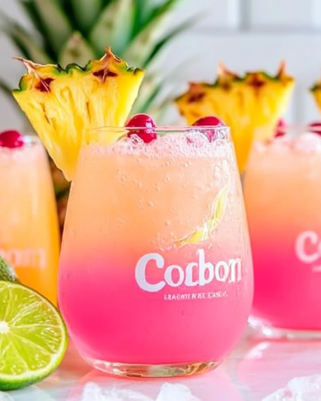 Pink Coconut Rum Punch Recipe