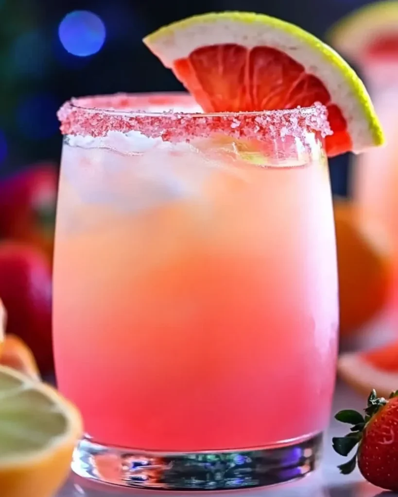 Strawberry Sunrise Paloma