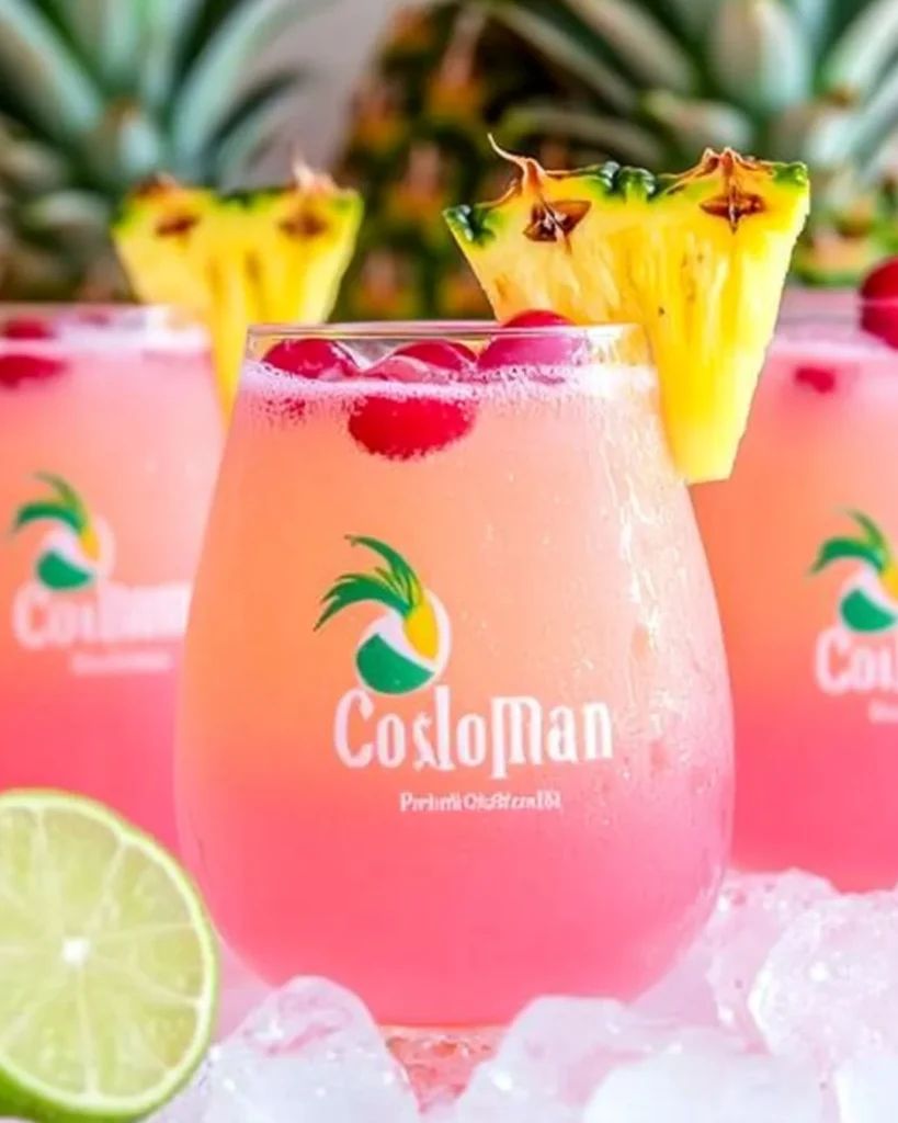 Pink Coconut Rum Punch Recipe