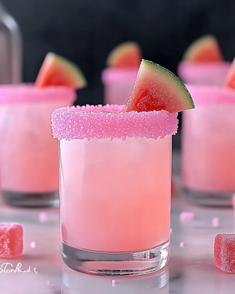 Pink Starburst Shot