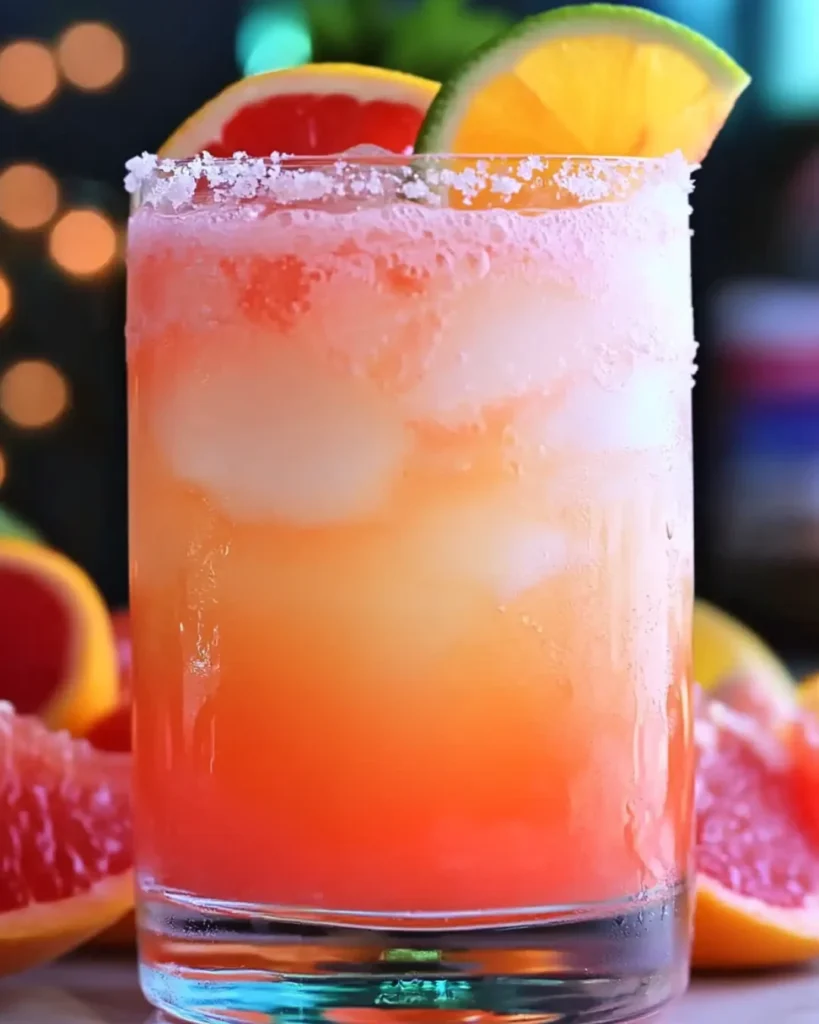 Strawberry Sunrise Paloma