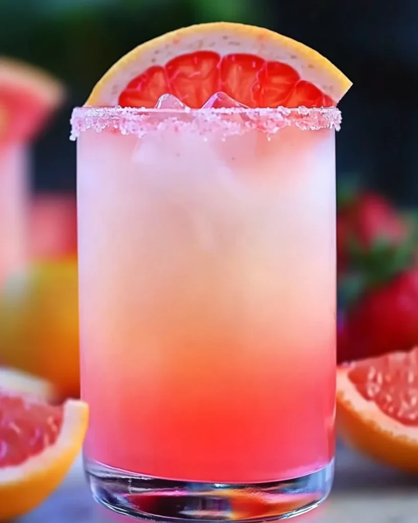 Strawberry Sunrise Paloma