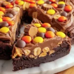 Reese’s Brownie Dessert Pizza