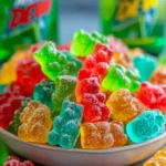 Boozy Mountain Dew Gummy Bears
