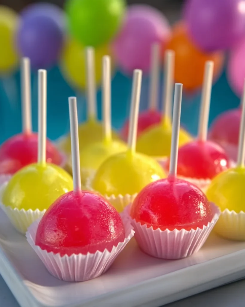 Blow Pop Jello Shots