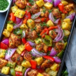 Hawaiian Chicken Sheet Pan Dinner