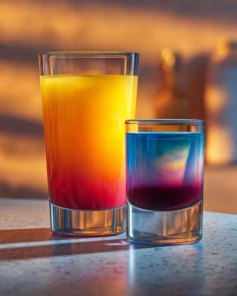 Ocean Sunset Bomb Shot