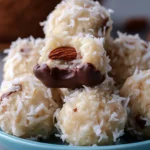 Chocolate-Covered Coconut Almond Bites