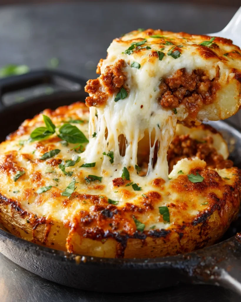 Lasagna baked potato recipe