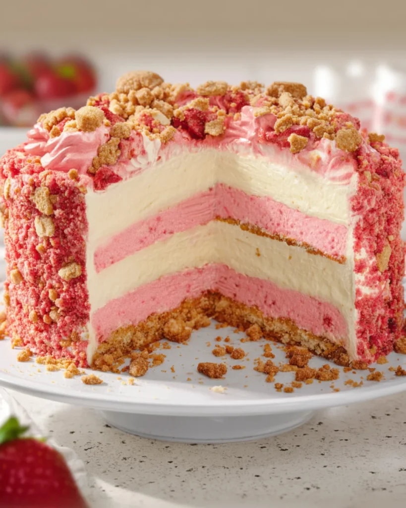 Strawberry Shortcake Cheesecake Recipe