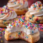 Birthday Cake Protein Cheesecake Cookies