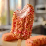 Strawberry Shortcake Protein Ice Cream Bars