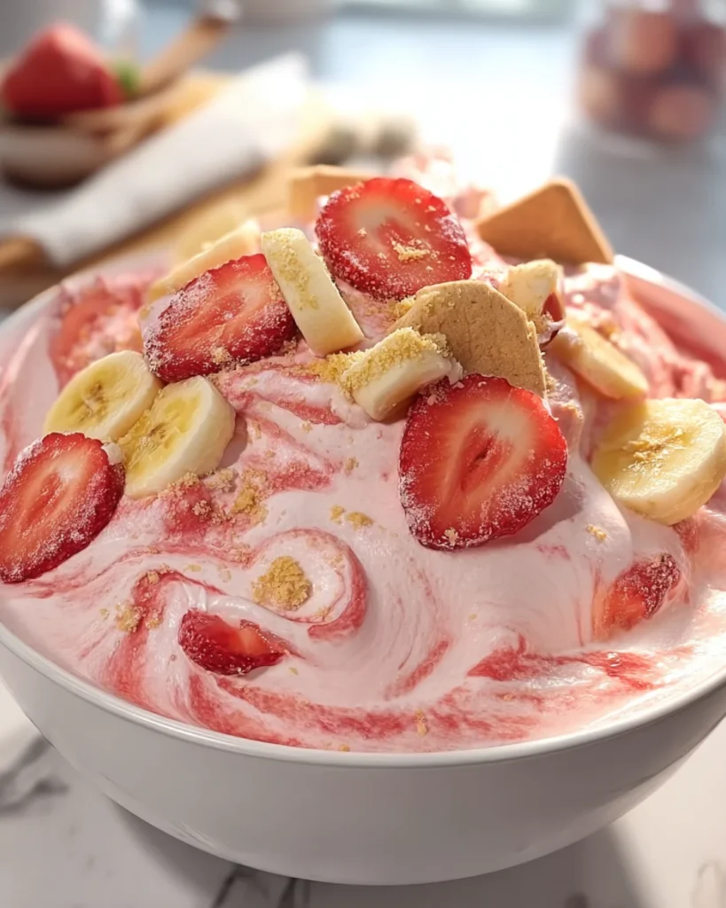 Strawberry Banana Pudding