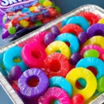 Candied Pineapple Skittle Rings
