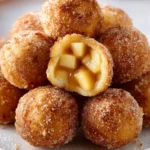 fried apple pie balls