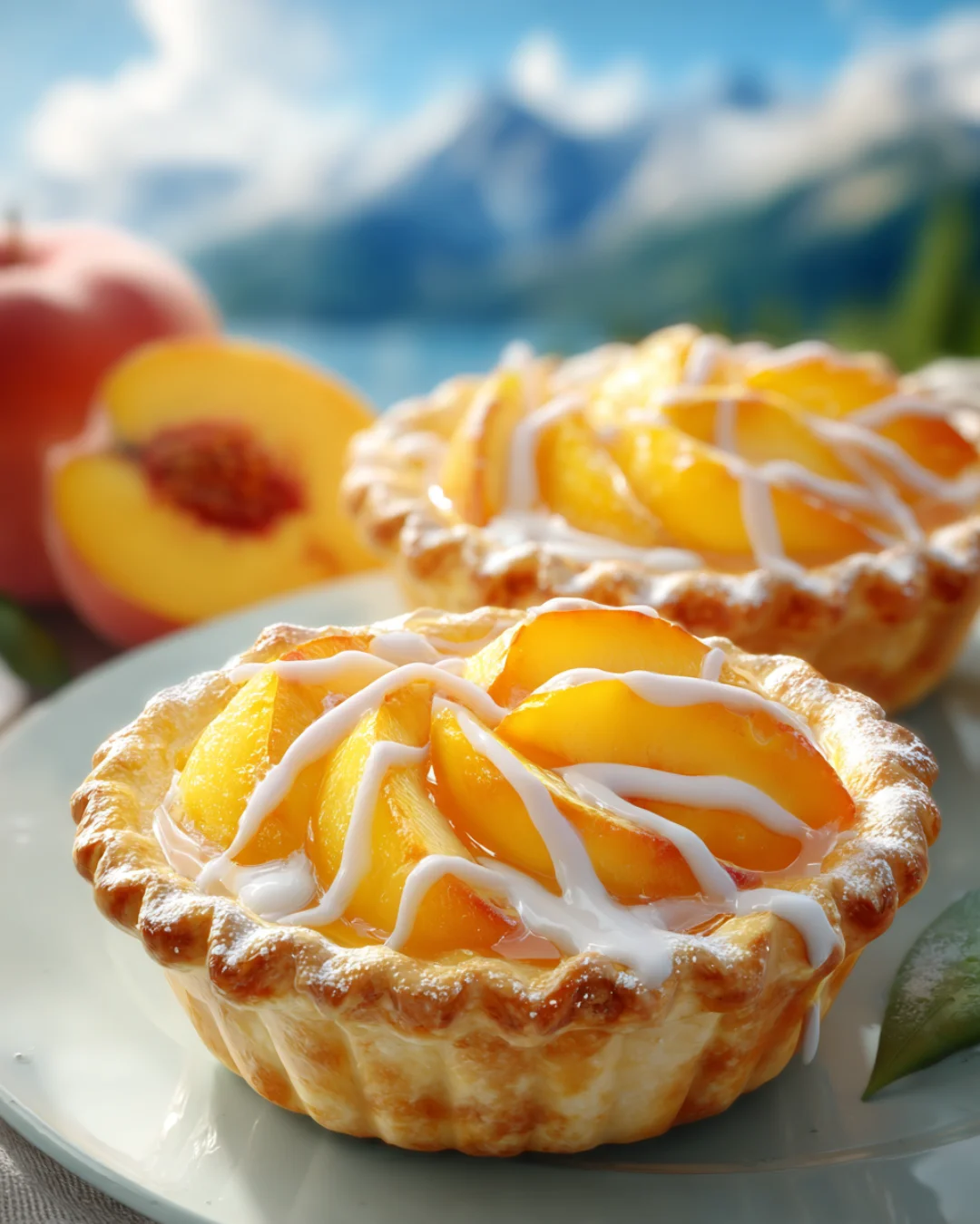 mini peach pies recipe