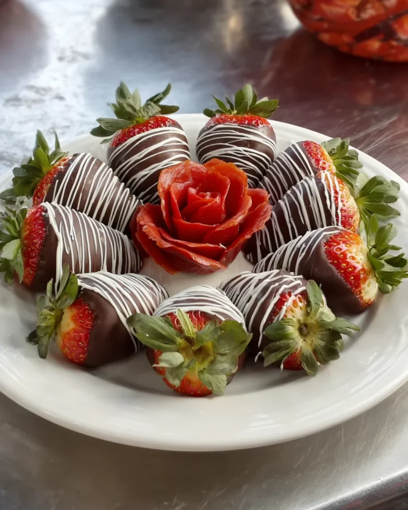 Chocolate Strawberry Jello Shots