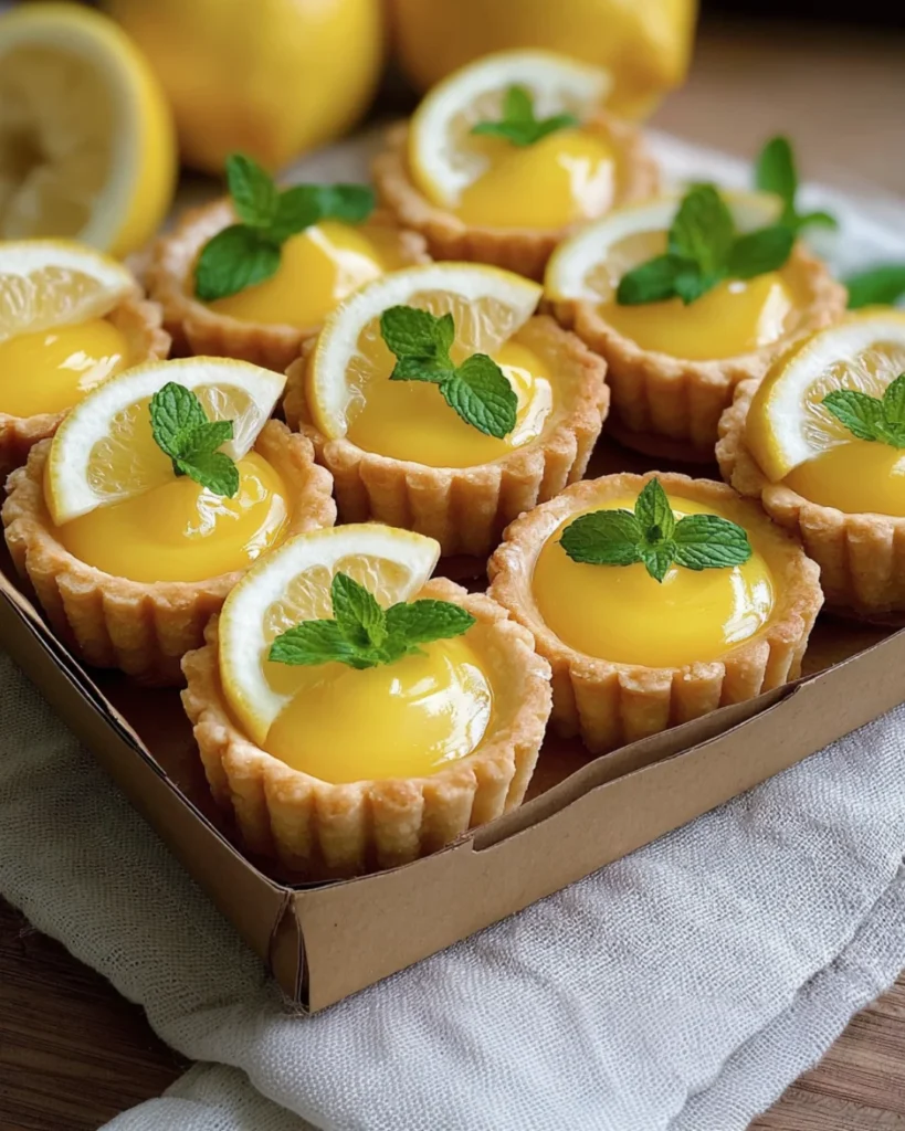 lemon tarts recipe