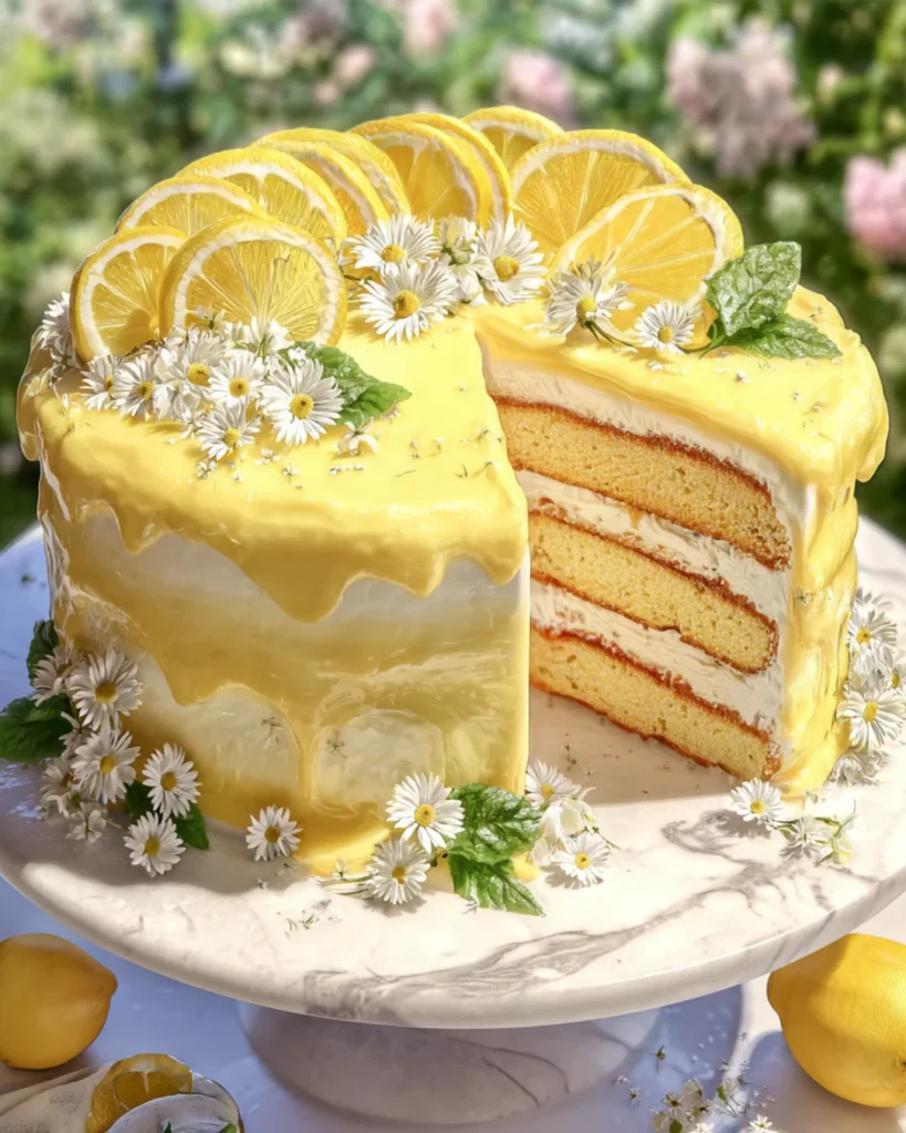 Lemon Chantilly Cake